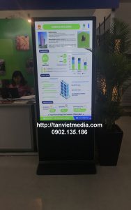 Standee điện tử Tân Việt quá ấn tượng tại sự