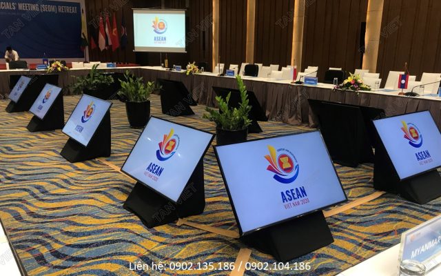 Cho thuê tivi đẹp, đồng bộ tại hội nghị asean 2020