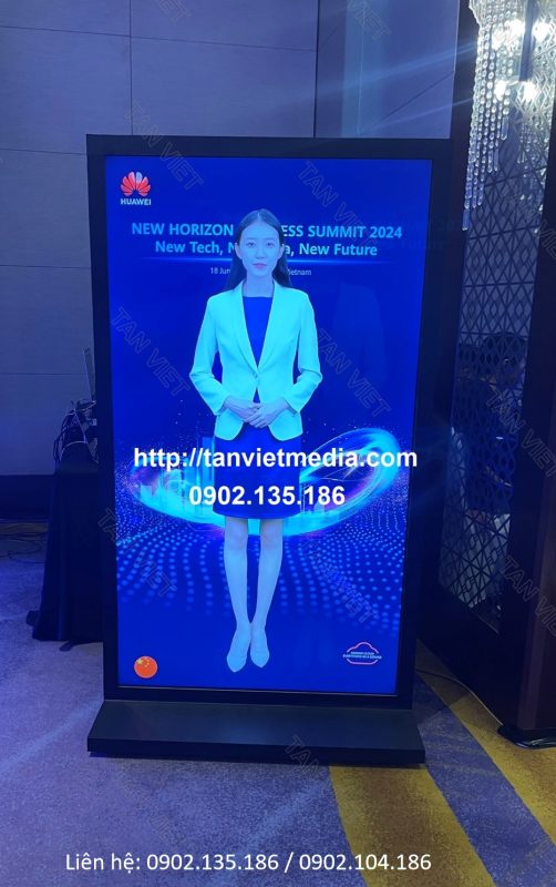 Cho thuê Tivi treo booth âm thành standee đứng