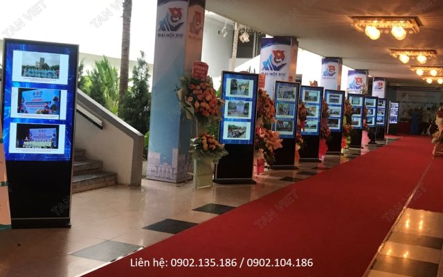 Dàn standee điện tử tân việt đẹp đồng bộ tại Hải Phòng