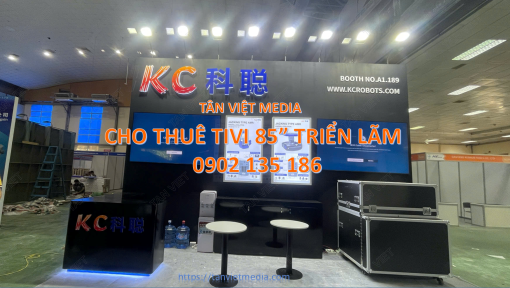 Cho thuê Tivi 85 inch tại cung triển lãm Việt Xô ngày 27.8