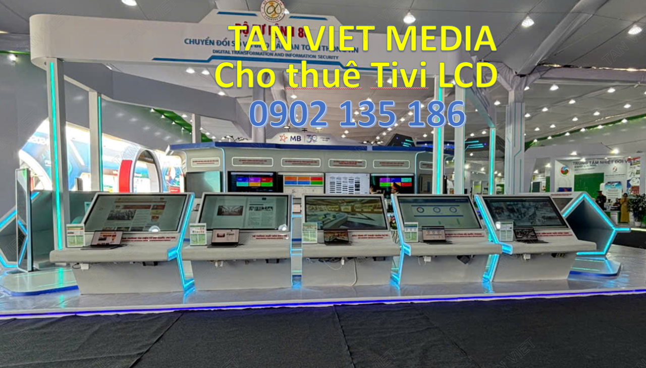 Cho thuê Tivi LCD tại gian hàng Bộ tư lệnh 86 - thuộc triển lãm quốc phòng quốc tế Việt Nam 2024