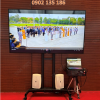 Dịch vụ cho thuê tivi 85 inch chân đứng bánh xe tại NCC ngày 14.05